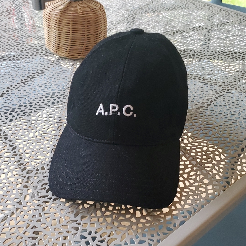 A.P.C. Charlie Classic Black Cap